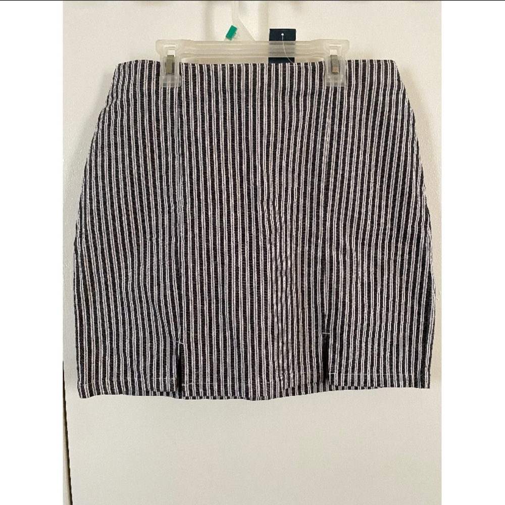 Hollister Striped Super High Rise Skirt